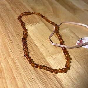 NEW Baby or Young person Amber necklace